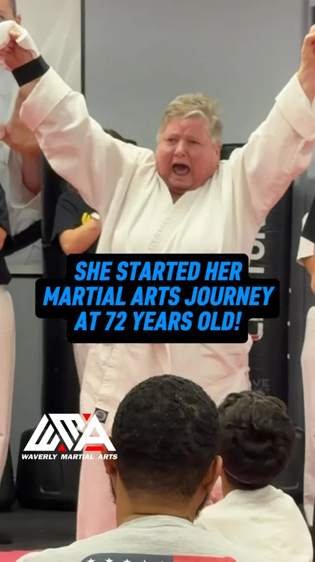 Get Strong. students practicing drills during class at Waverly Martial Arts in Patchogue
