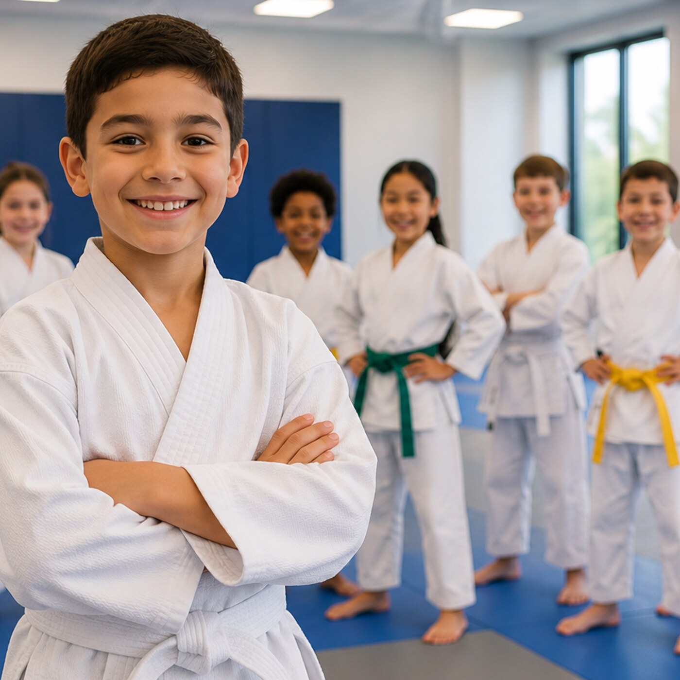 The free uniform and gear included with the $21 intro offer at Waverly Martial Arts