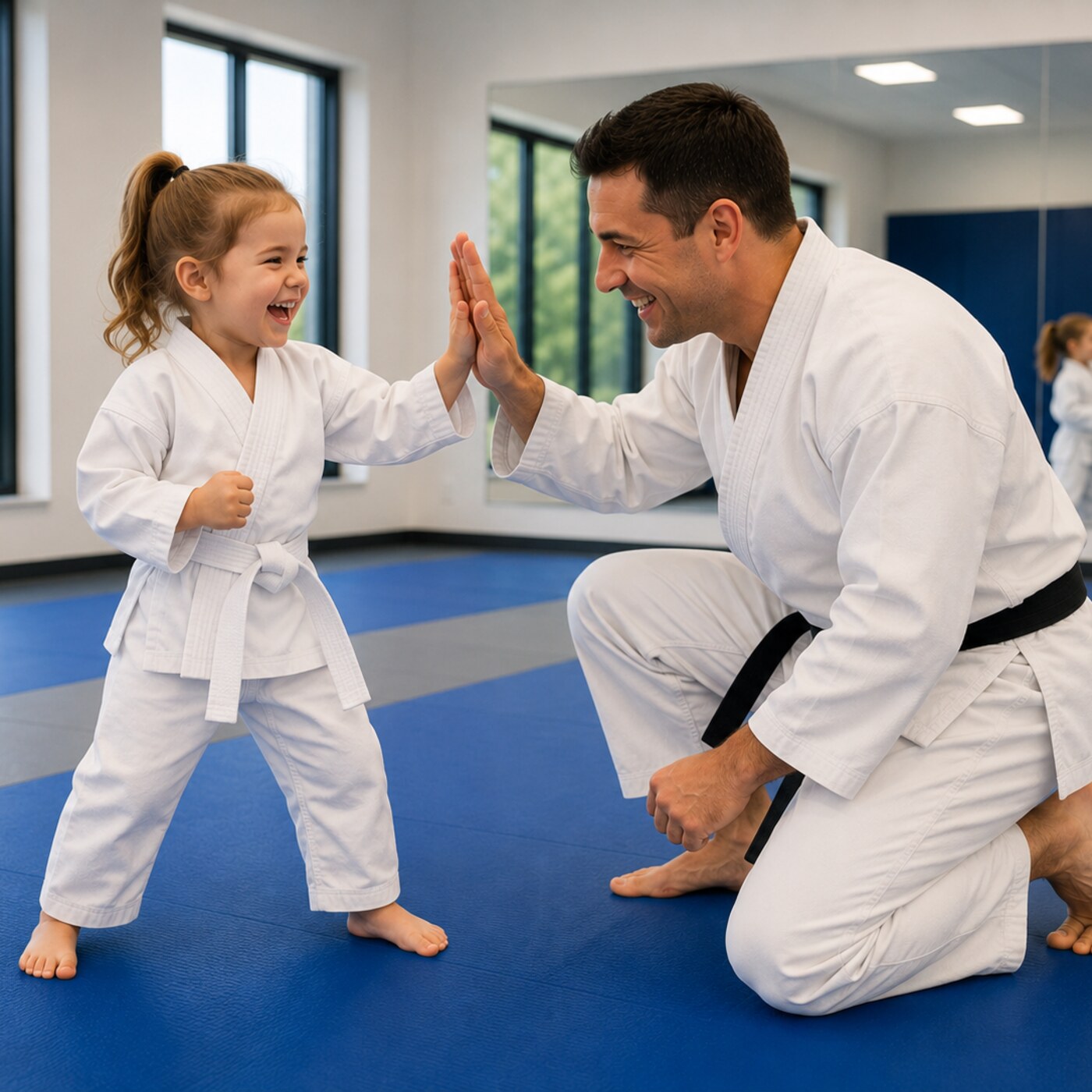 The free uniform and gear included with the $21 intro offer at Waverly Martial Arts